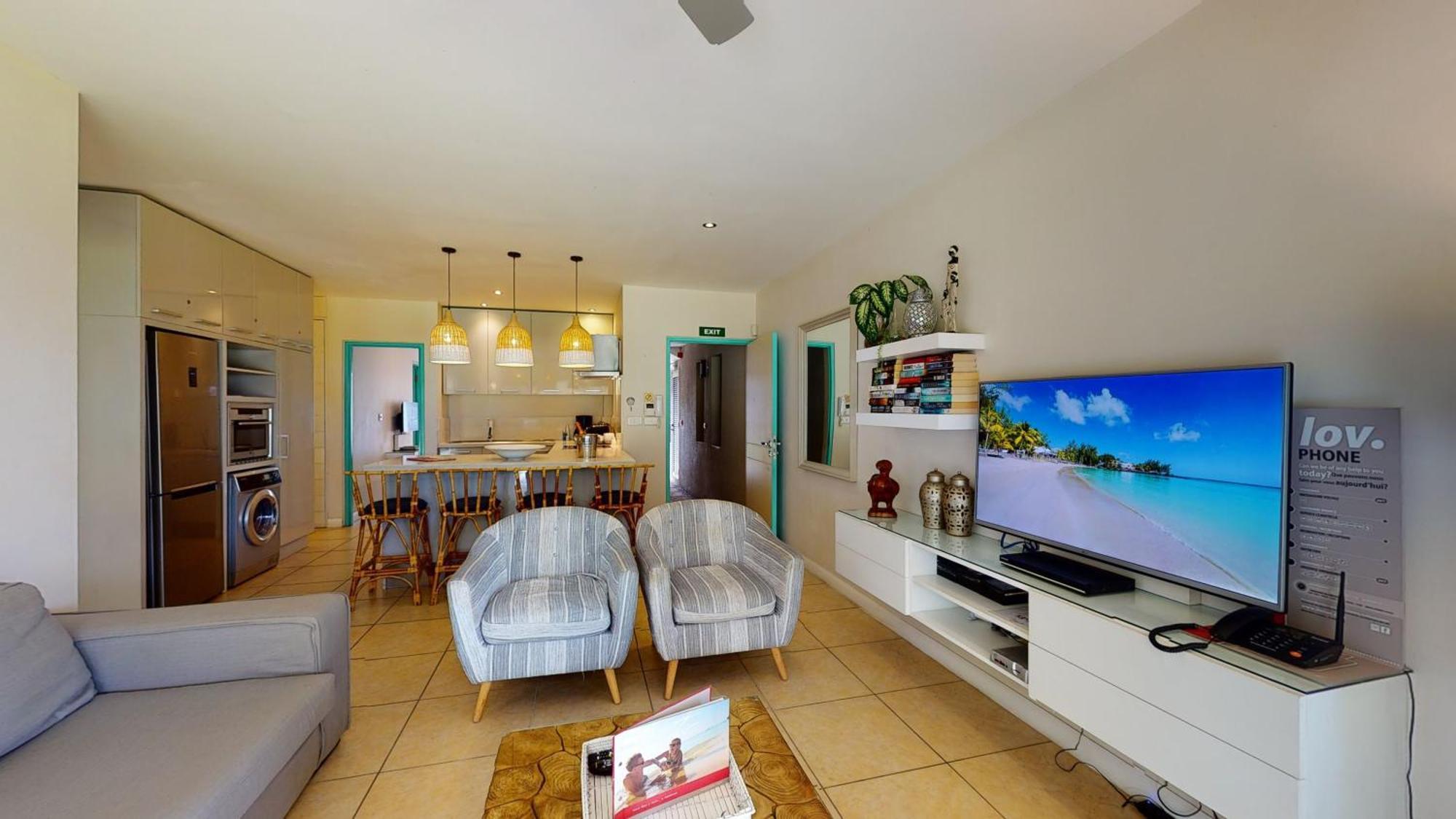Bon Azur Beachfront Suites & Penthouses With Lov Trou aux Biches Luaran gambar