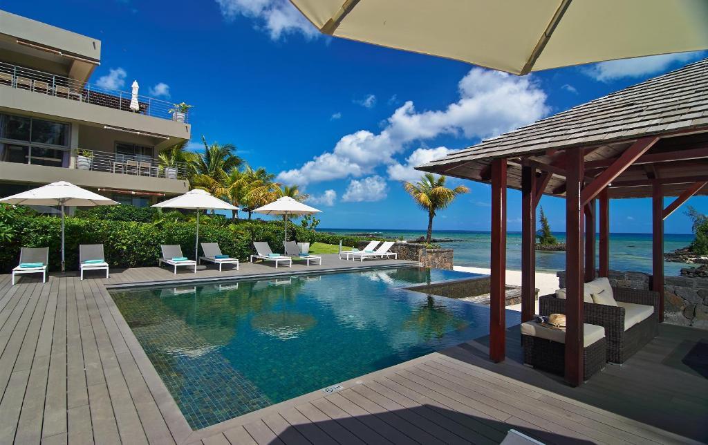 Bon Azur Beachfront Suites & Penthouses With Lov Trou aux Biches Luaran gambar