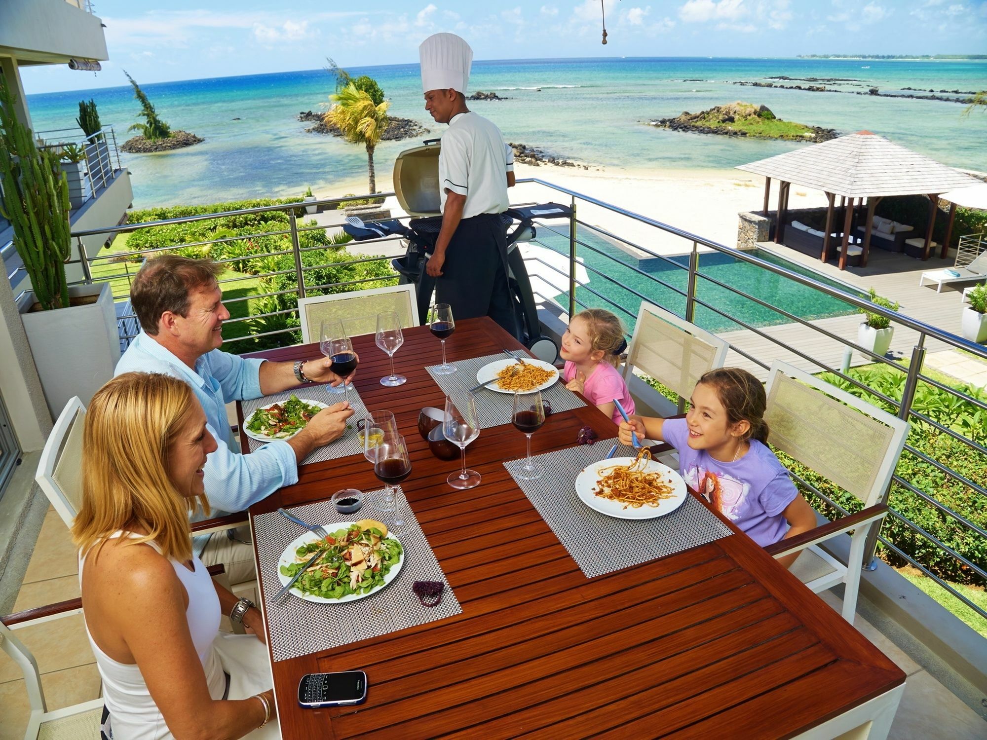 Bon Azur Beachfront Suites & Penthouses With Lov Trou aux Biches Luaran gambar