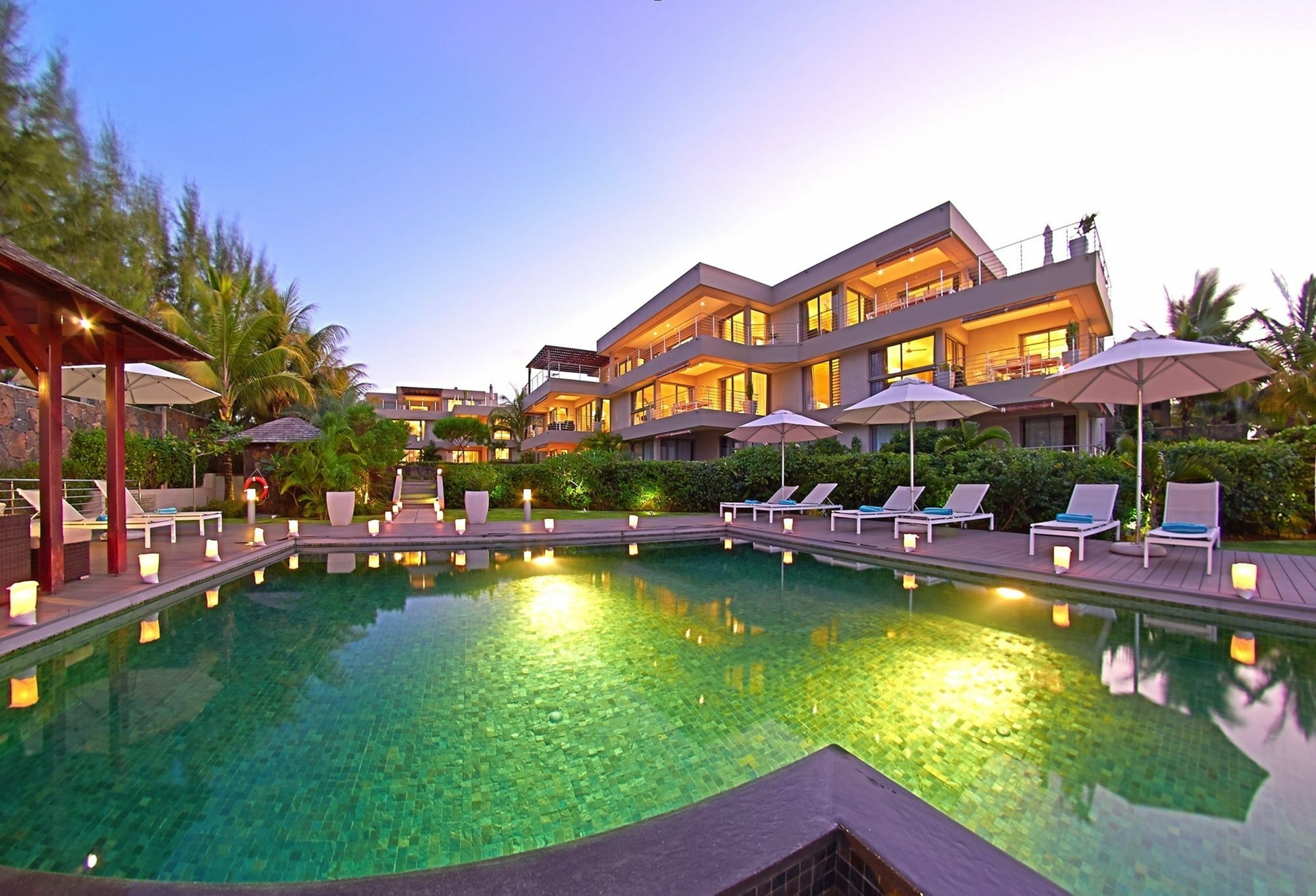 Bon Azur Beachfront Suites & Penthouses With Lov Trou aux Biches Luaran gambar